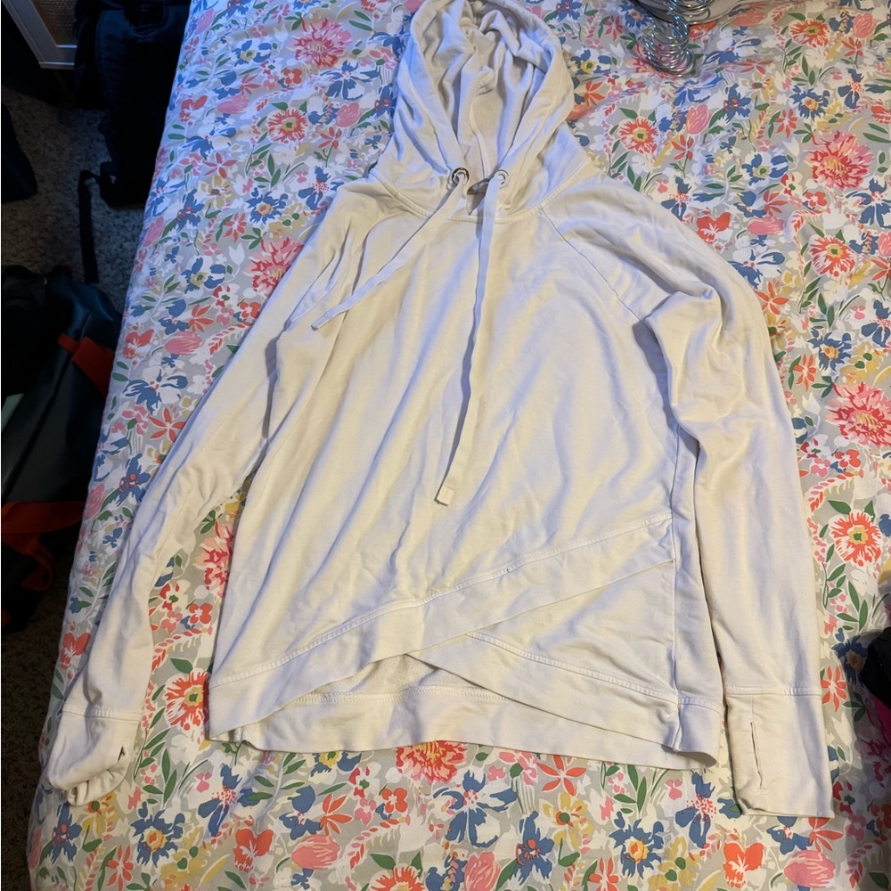 Athleta white Hoodie